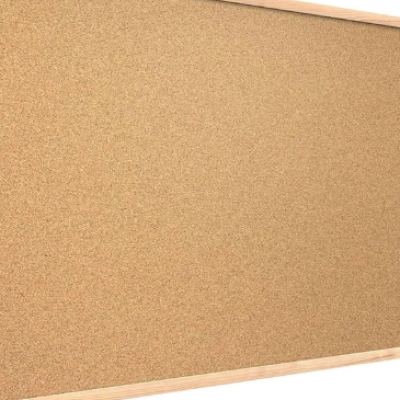 Sanko Star Wooden Frame Notice Bulletin Cork Board (60 X 90 CM   2 x 3 Feet , Extra Large