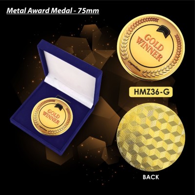 *#Premium award medal cw velvet box