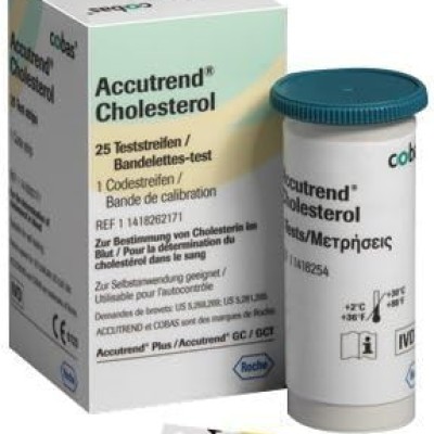 Accutrend Cholesterol Test Strip
