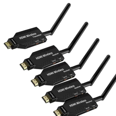 50m Wireless HDMI Extender Video Transmitter Receiver 1 To 4