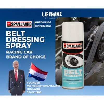 *Spanjaard Automotive Belt Dressing Spray (400ml)