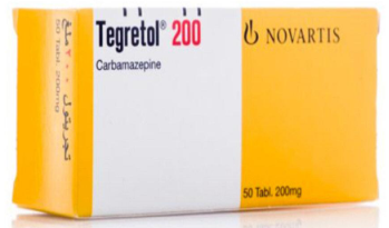 Carbamazepine TEGRETOL tablets, 200 mg, 50 Tablets      /      Box