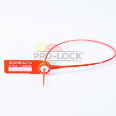 Pro-Lock Heavy Duty Biodegradable Security Seal, SS-01RHDBio, Red