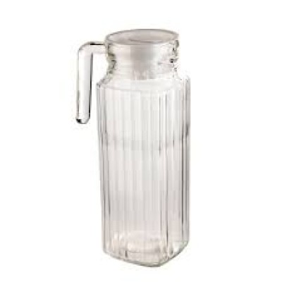 *1L Square Glass Jug [5 Pcs]