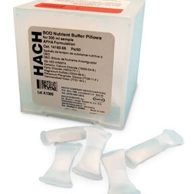 BOD Nutrient Buffer Pillows, concentrate to make 300 mL, 50 pk