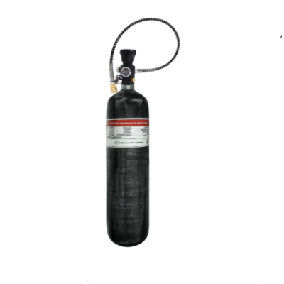 3ltr 300bar Carbon Cylinder Inline