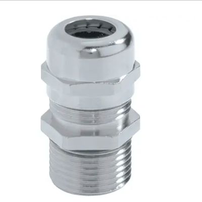 Lapp SKINTOP Series Metallic Nickel Plated Brass Cable Gland, M16 Thread, 4.5mm min., 9mm max., IP68