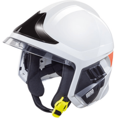 MSA GALLET F1 XF Fire Fighting Helmet, White