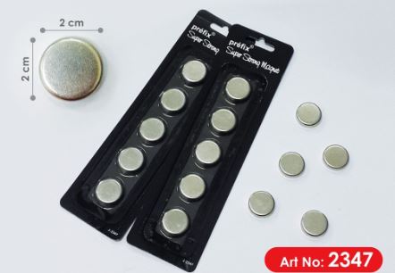 Strong Magnetic bar  Button, Color: Various Color, Size: 10 mm diameter