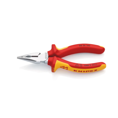 *Knipex Combination Pliers, 145 mm Overall, Straight Tip, VDE 1000V