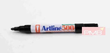 ARTLINE 500A WHITEBOARD MARKER, BLACK, 12PCS      /      BOX