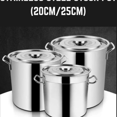 "SOUP POT STAINLESS STEEL (2-3L X 18- 20CM)"