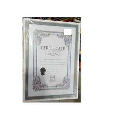 A4 Wooden Photo Frame White