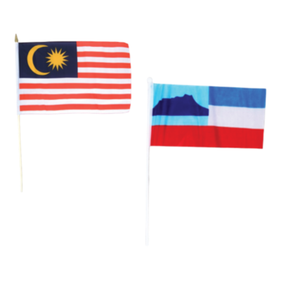 FLAG SABAH HAND 6"X12"