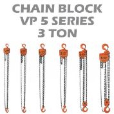 BLOCK, CHAIN BLOCK C W CERTS, 3TON