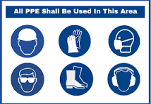 SIGNAGE FOR PPE (DELIVERY TO LABUAN AREA ONLY)