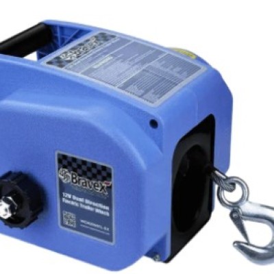 Bravex Electric Winch 6000 lbs Boat Trailer Winch Portable Winches
