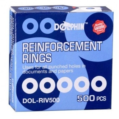 Dolphin Reinforcement Ring 500pcs White
