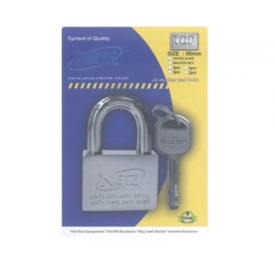 Safety Padlock, 50mm