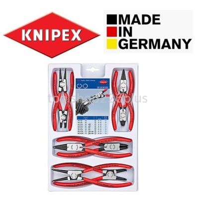*Knipex 00 20 04 V01 Chrome Vanadium Steel Circlip pliers set 12inch