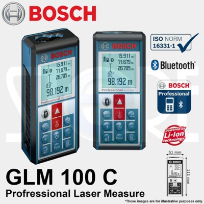 BOSCH LASER RANGEFINDER GLM 100C