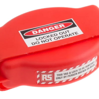 *RS PRO 4-Lock PP Adjustable Gate Valve Lockout, 165mm Attachment