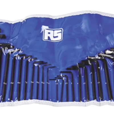 RS PRO 25 piece L Metric Hex Key Set, Hex size 1 16  3 8 in, 1.5  10 mm