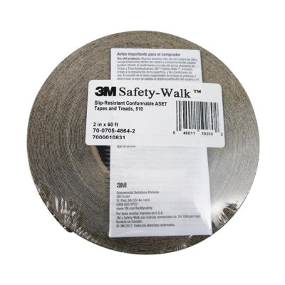 3M 510 SAFETY WALK CONFORMABLE-BLK 2"X60' 2 ROLLS CASE