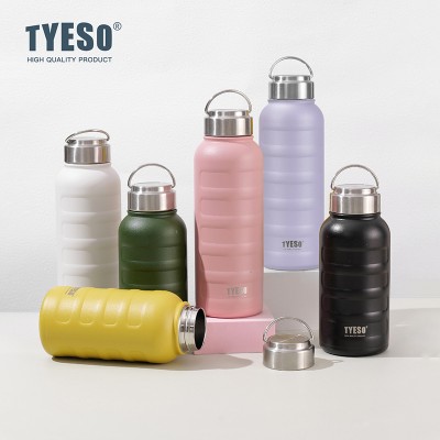 Tyeso Caterpillar Thermos Tumbler Bottle 750ml (White)