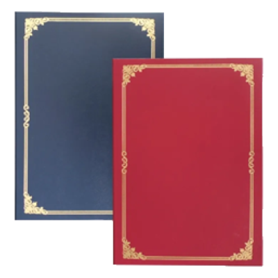 KCF-06 KIDARIO Certificate Holder Hard cover A4 With Sponge Cover