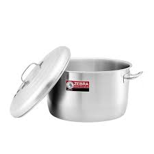 ZEBRA STAINLESS STEEL SAUCE POT, SIZE: 45CM