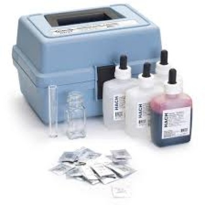 Hach Hardness Test Kit, Model HA-4P, Measures Total And Calcium Hardness, Drop Count Titration Method, Includes Reagents And Accessories, 145700