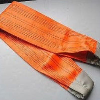 300MM WIDTH WLL 20 TONNE X 8 MTR POLYESTER WEBBING SLING (BST) SF 7:1, 4 PLY C W VISUAL INSPECTION CERT & TAG