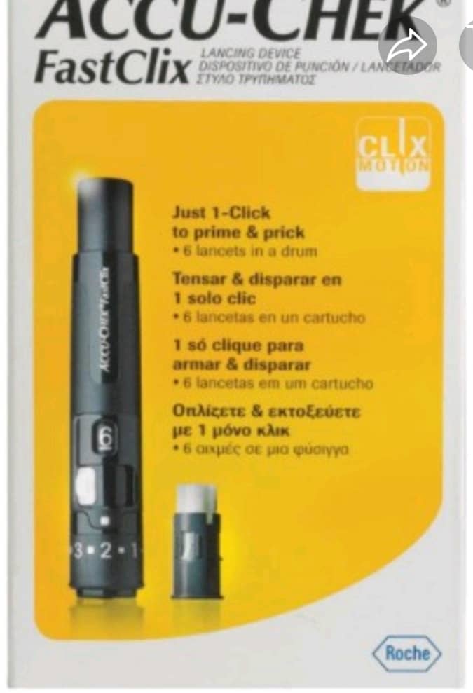 Accu Chek FastClix Lancing Device