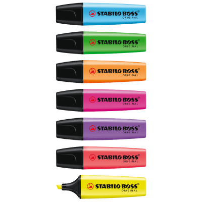 Stabilo Boss Original [10pcs box] (Blue)