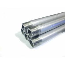 1  /  2" STAINLESS STEEL (304) PIPE W  /  THREADED X 3" (75MM)