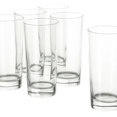 GODISGlass, clear glass, 40 cl - 6pack