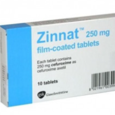 *Zinnat Cefuroxime 250mg x 10s (1 strip)