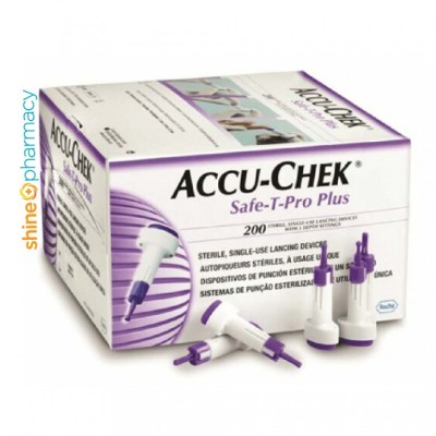 *Accu-Chek Safe-T-Pro Plus Lancet Device [200s]