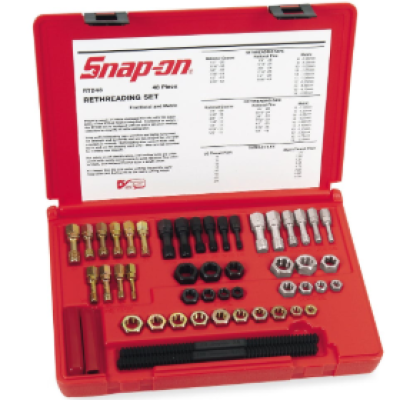 Snap-On RTD48 48 pc Master Rethreading Tap and Die Set
