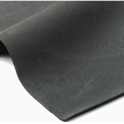 RS PRO Black Neoprene Sponge Rubber Sheet, 1m x 2m x 16mm, -40C to 85C