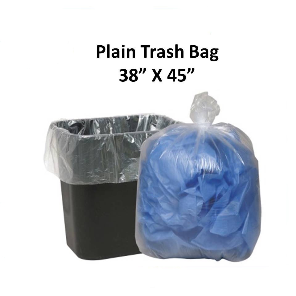 38" x 45" Plain Trash Bag