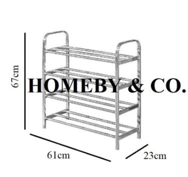 HOMEBY Stainless Steel Shoes Rack       /       Flower Rack       /       Indoor Outdoor Rack