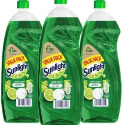 Sunlight Dishwashing Liquid - Lime Lemon 1.35 L x 12's