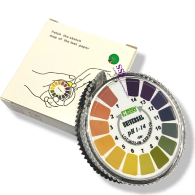 Roll Type PH Indicator Test Paper Ph 1-14