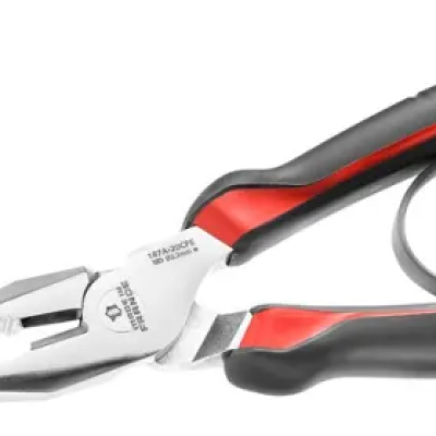 Facom Combination Pliers, 205 mm Overall, Flat Tip 187A.20CPE