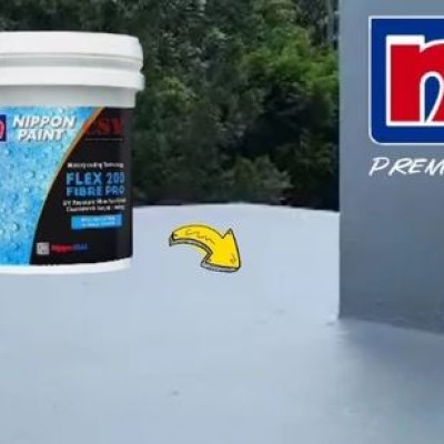 NIPPON PAINT FLEX200 NIPPOSAL FIBRE PRO WATERPROOFING 5KG