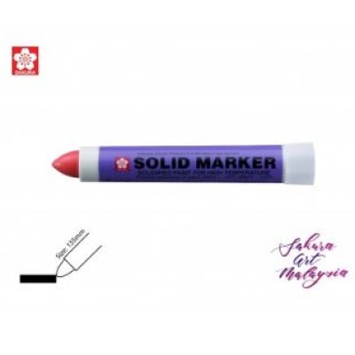 Sakura Solid Marker Red