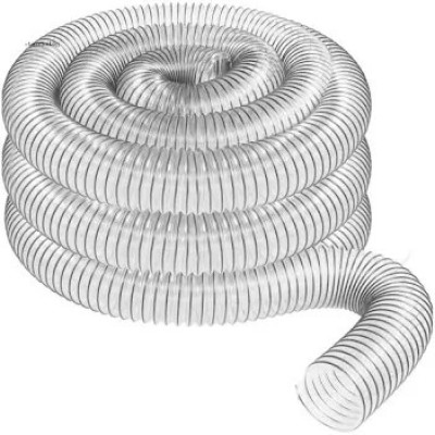 Transparent soft PVC with wire helix Spring Hose (2 inch) x 40m