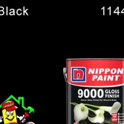 "Paint metal surface - Nippon (5 LITER (BLACK)"